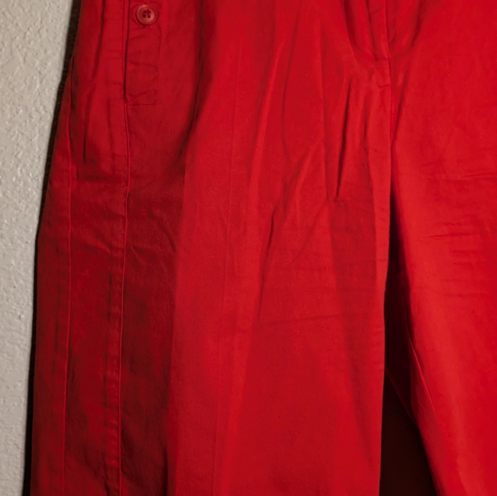 Elliot Lauren Vibrant Red Shorts Size 8 - Picture 3 of 7